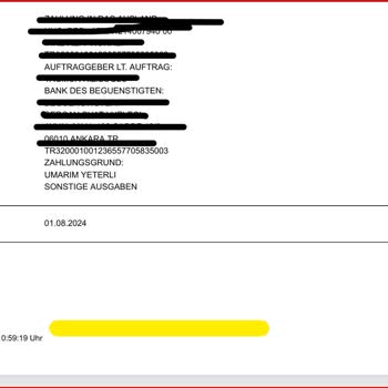 Ziraat Bankası SWIFT İşlemi Sorunu Ve İletişim Problemleri