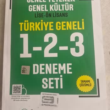 Pegem Türkiye Geneli Cevap Anahtarı Yok