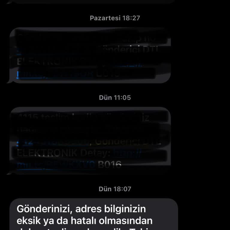 MNG Kargo Adresimin Hatalı Olması-Ürün Teslim Edilmeme