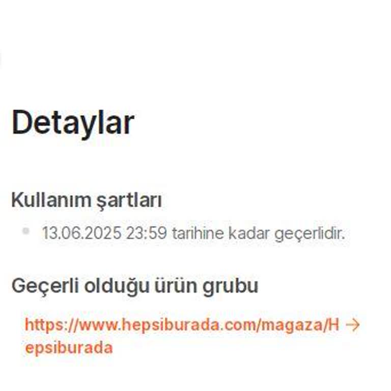 Daha Daha Hepsiburada Hediye Çeki Kullanım Sorunu