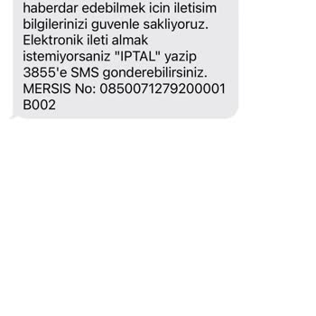 Hadi - Tombank Müşterisi Değilim Tarafıma Bilgilendirme SMS'i Geliyor