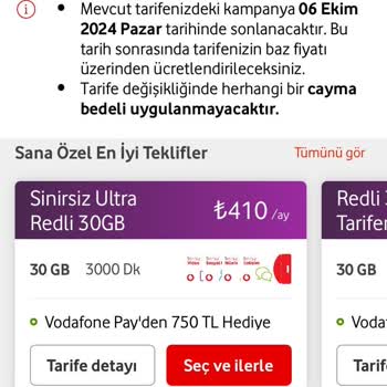 Vodafone'un Yüksek Tarifeleri Ve Müşteri Memnuniyetsizliği