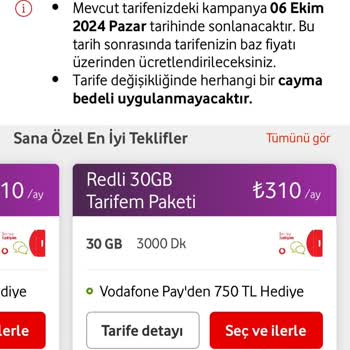 Vodafone'un Yüksek Tarifeleri Ve Müşteri Memnuniyetsizliği