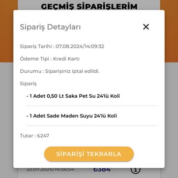 Saka Su Konya Şubesi Stok Sorunu Ve İlgisizlik