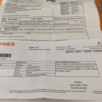 ASICS Hakkımı Aramak Bu Kadar Zor Olmamalı