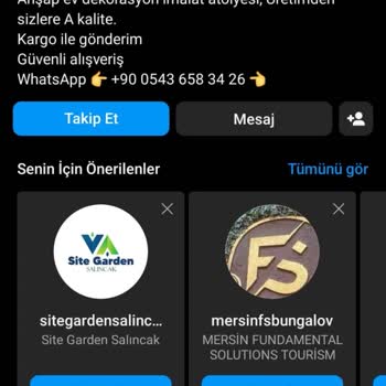 sandalye.home Ödemeyi Yaptım Ortada Ürünler Yok Sitelerini De Kapatmışlar...