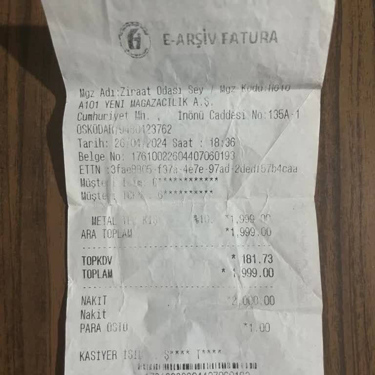 A101 Teslimat Ürünün Nerede Olduğunu Kimse Bilmiyor