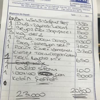 Ege Seramik Mercan Yapı Sıfır Ücreti Alıp Çıkma Ürün Yolluyor