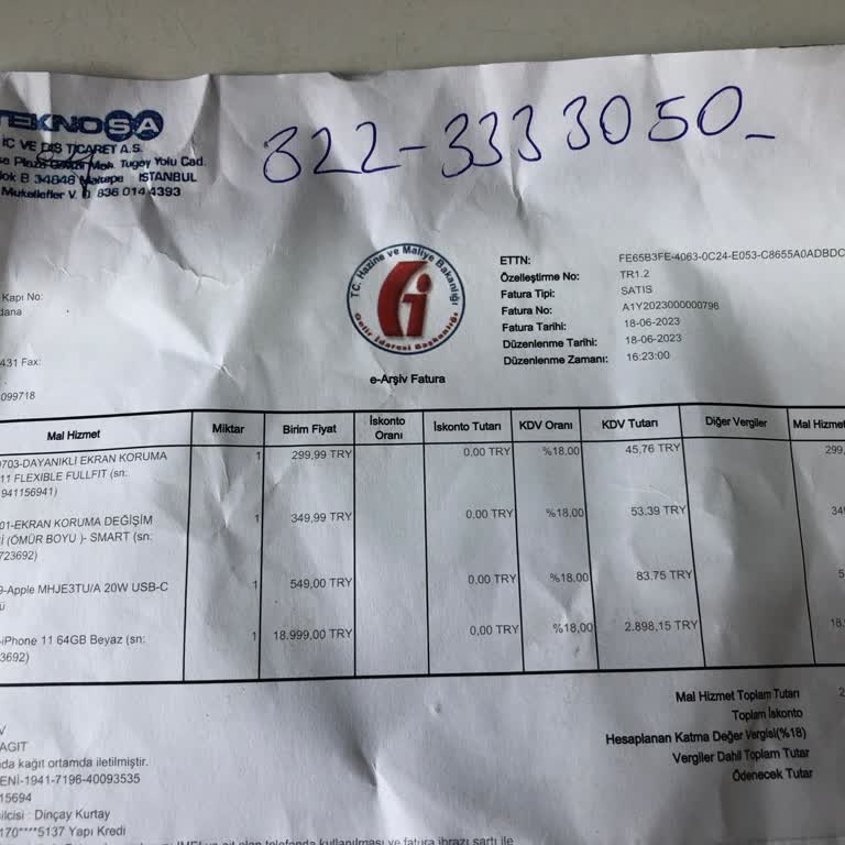 Teknosa'da İphone 11 Cam Değişim Garantisi Sorunu