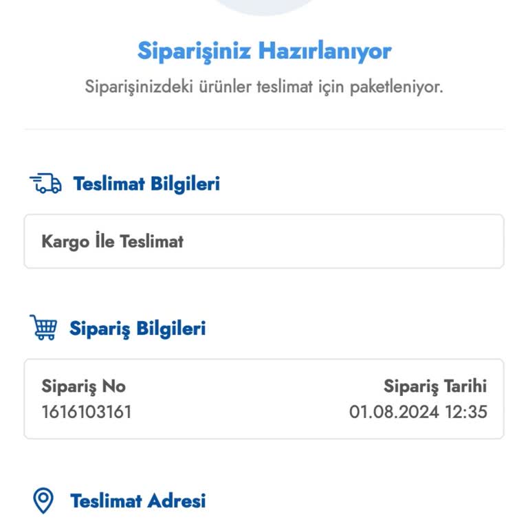 Cepte Şok Uygulamasında Sipariş Sorunu Ve İptal Süreci