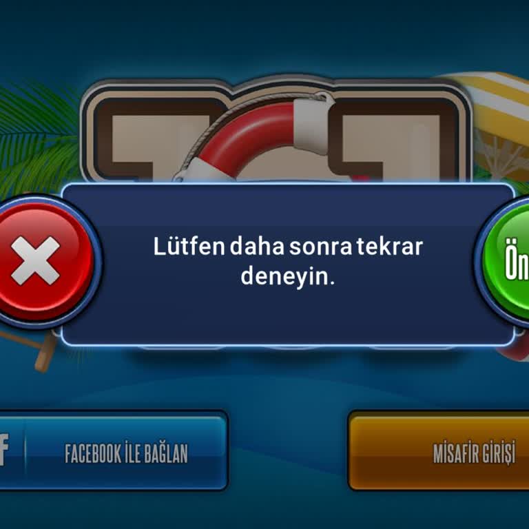 101 Okey Plus Facebook Hesapla Giriş Yapamıyorum