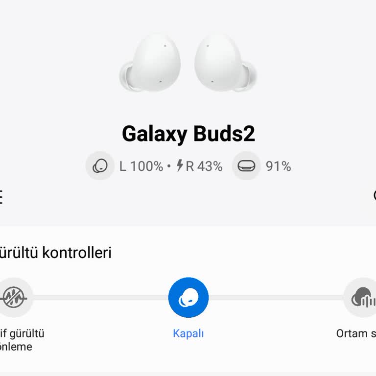 Samsung Galaxy Buds2 Sağ Kulaklık Yarım Şarj Oluyor