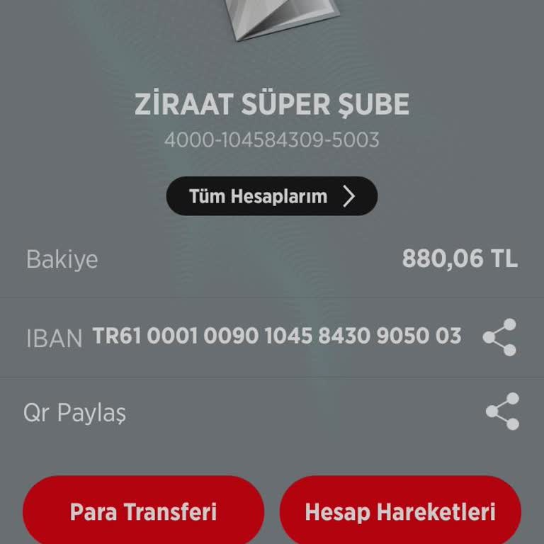 Ziraat Bankası Para Var Ama Yetersiz Bakiye Diyor