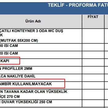 Gürçelik Prefabrik'ten Şikayetçiyim