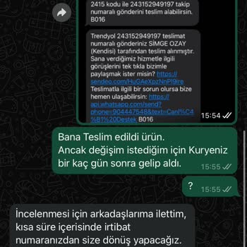 Sendeo Kurye Paketim Kayıp