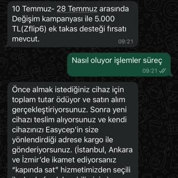Samsung 5000 TL Ek Takas Desteği Yalanı