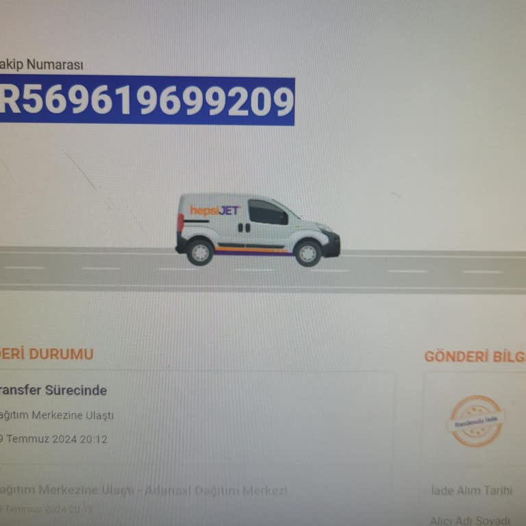Hepsijet Kargo Firması Transfer Süreci