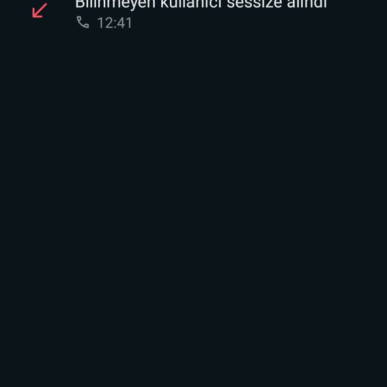 WhatsApp'tan Gelen Arama +232