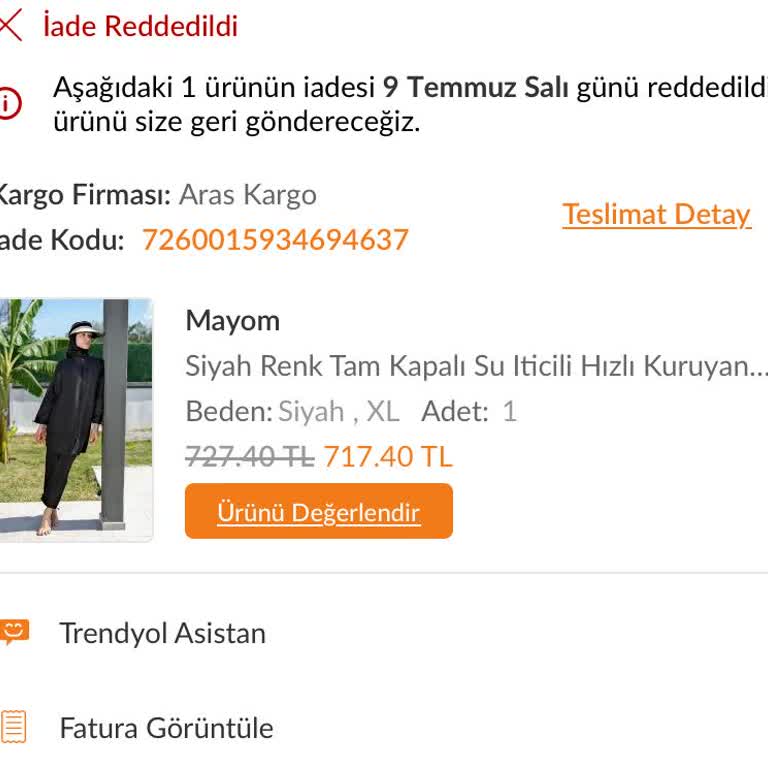 Trendyol İade Reddedildi: Hijyen Bandı Eksikliği Ve Kalitesiz Ürün!