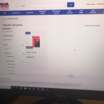 D&R Ürün Kodunu Göndermiyor