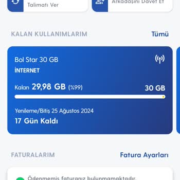 Turkcell Hediye İnternet Paketi Kullanım Sorunu