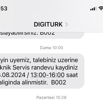 Digiturk Kurulum Süreci Kabusu