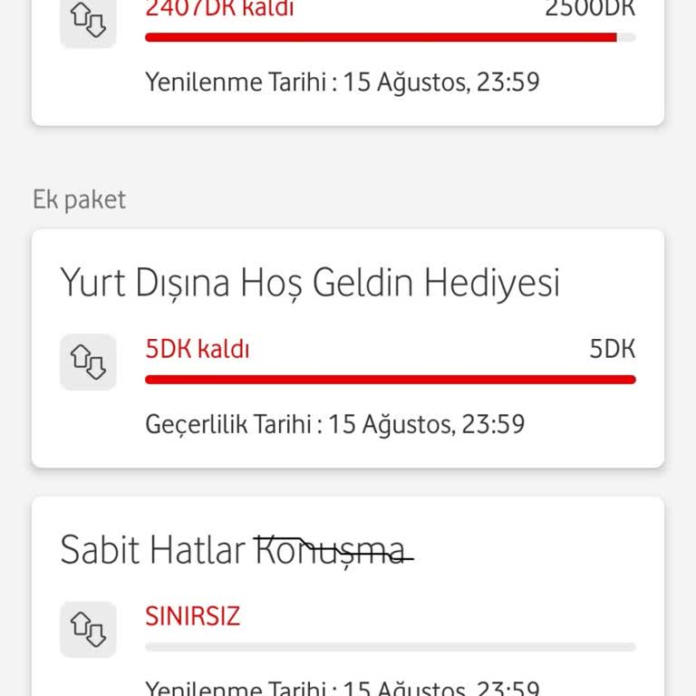 Vodafone Yanıltıcı Taahhüt Ve Ekstra Ücretlendirme Sorunu