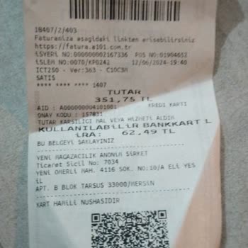 A101 Mağazasında Yaşadığımız Mağduriyetin Giderilmesi