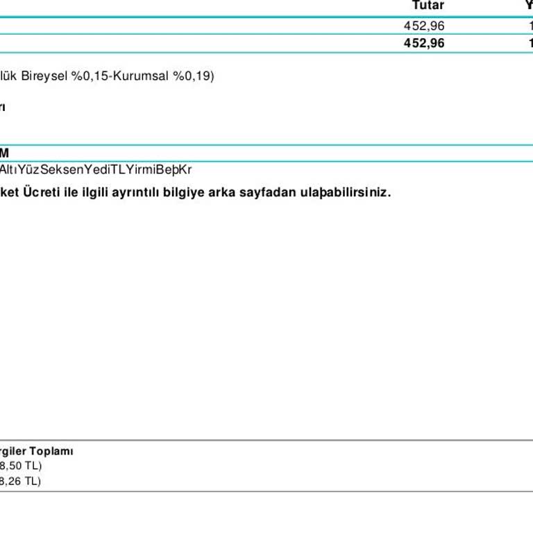 Türk Telekom Yüksek Fatura Paket 270 TL Fatura 687 TL