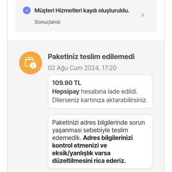 Hepsijet Kuşadası Kargoları Getirmiyor