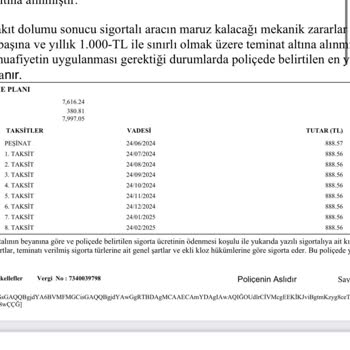 Sigortam.net Kartımdan Habersiz Para Kesmiştir.