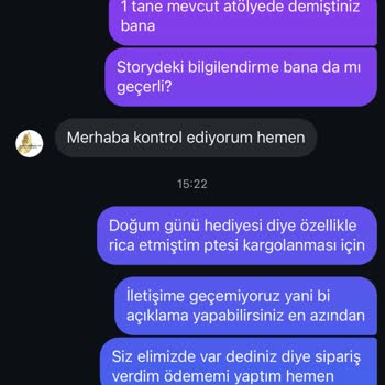 Kübra Sağıroğlu Parayı Alıp Ürün Göndermiyor Cevap Vermiyor