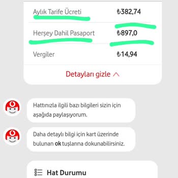 Vodafone'un Bilgilendirme Eksikliği Ve Yüksek Ücretlendirme Sorunu