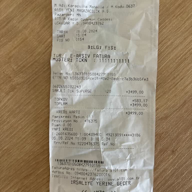 A101 Onvo Şarjlı Dikey Süpürge İade Sorunu