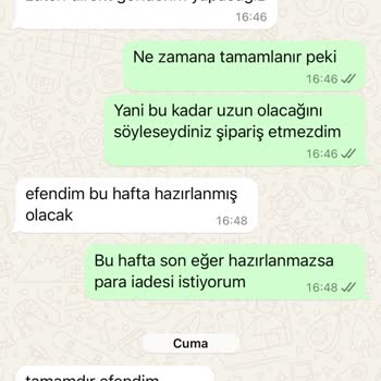 Laminta Ürün Teslimatında Yaşanan Gecikmeler Ve İlgisizlik