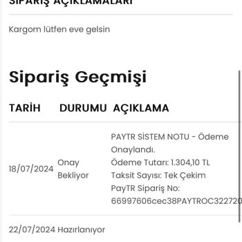 Bewolf Nutrition Üzerinden Aldığım Ürün Gelmedi