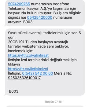 Vodafone'a Geçiş Sürecinde Yaşanan Büyük Hayal Kırıklığı