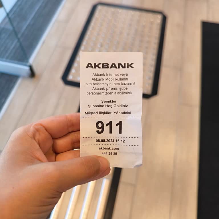 Akbank Şemikler Şubesi Şikayet