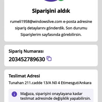 Demirsoylar.com Demirsoylar Şirketinin Ücretini Aldığı Halde Ürün Göndermemesi