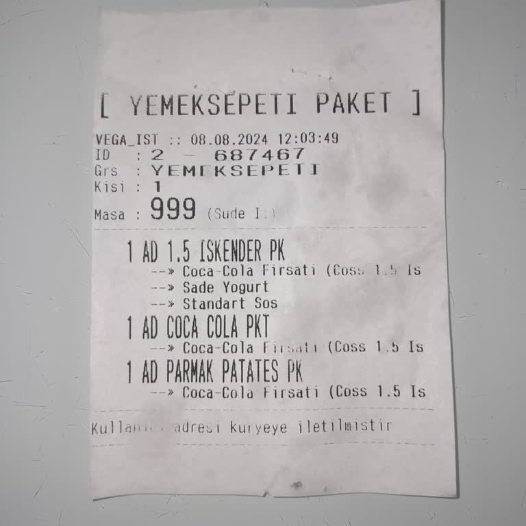 Yemek Sepeti İşletmeye Ulaşamıyor