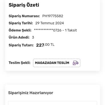 Gratis 11 Gündür Siparişim Kargoya Verilmiyor.
