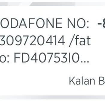 Vodafone Ölüm Nedeniyle İptal Edilen Hat İçin Cayma Bedeli İadesi Sorunu
