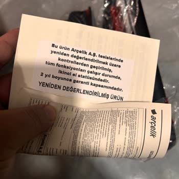 Arçelik Revizyonlu 2. El Tost Makinesi Gönderimi