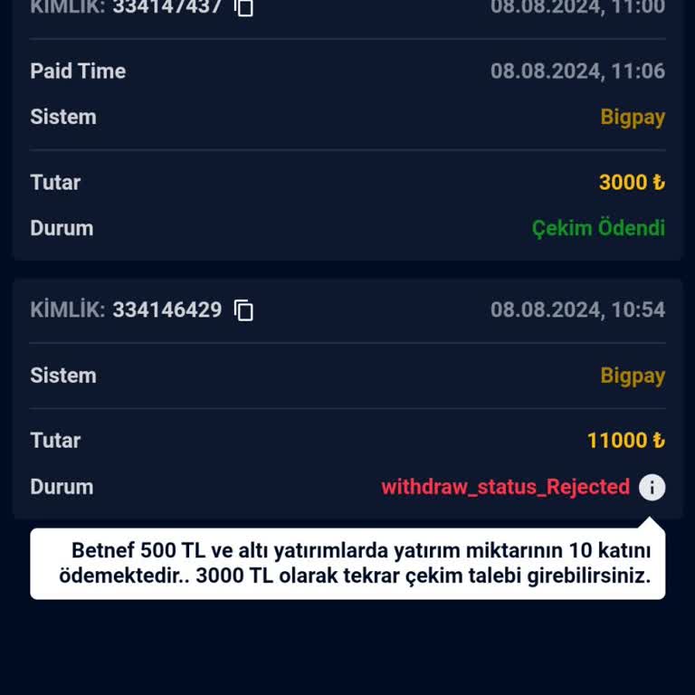 Betnef Yanıltıcı Kurallar Ve İptal Edilen Çekim İşlemi