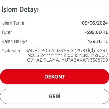 Iyzico/cvmaker.com Habersiz Para Çekimi