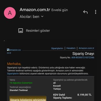 Amazon Türkiye Pişmanlığım. Hesabımın Geçici Askıya Alınması