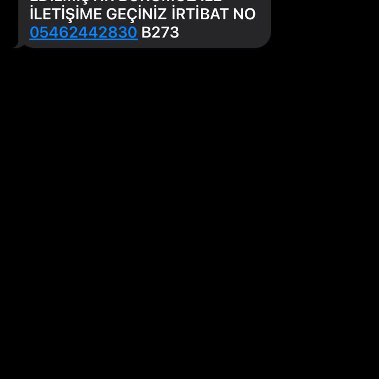 Ozgulmt (SMS) Tarafıma Gelen Mesaj!