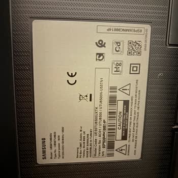 Samsung TV'de Garanti Süresi Sonrası Yaşanan Sorunlar