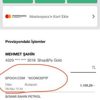 Garanti BBVA Kredi Kartı Harca İtirazı