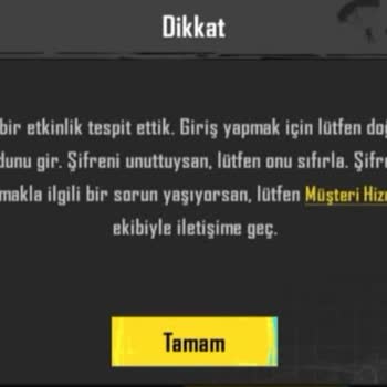Oyun Dinar Adlı Siteden Alışveriş Yaptım Ve Hesaba Giremiyorum